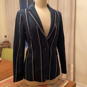 Amazing Nordstrom Mural signal button blazer!